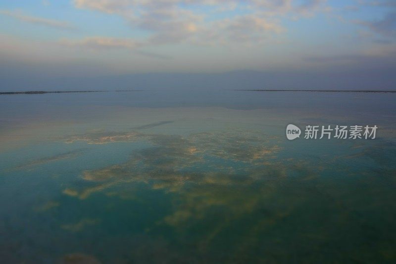 死海背景，以色列