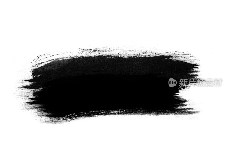 黑色图形颜色图形笔刷笔触补丁效果