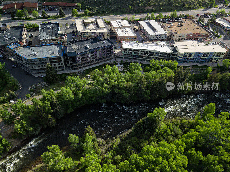 爱德华兹科罗拉多滨河步道鹰河