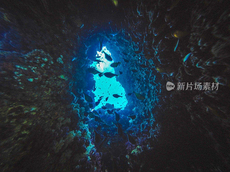 泰国水下洞穴系统-高Haa的烟囱