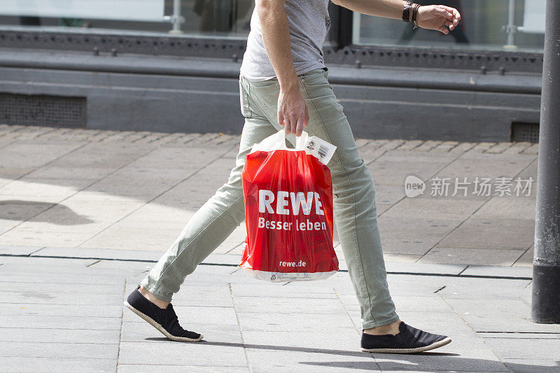 REWE塑胶袋购物街出售