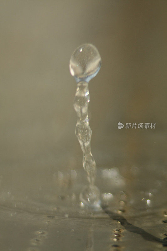 溅水水滴