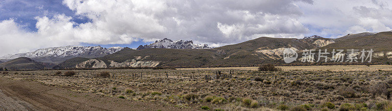 阿根廷里约热内卢Negro省237号公路全景图