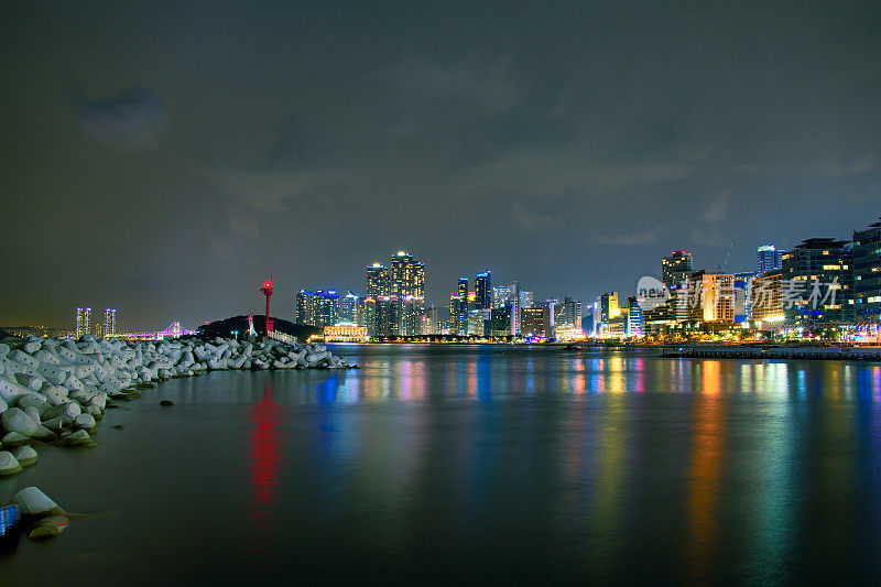 米浦海滩VD702的夜景