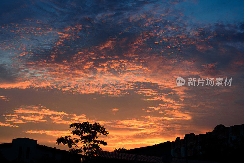 天空中令人惊叹的云景