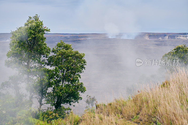 夏威夷火山坑