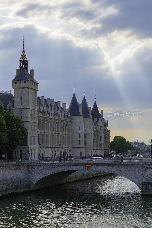 《Conciergerie。巴黎,法国