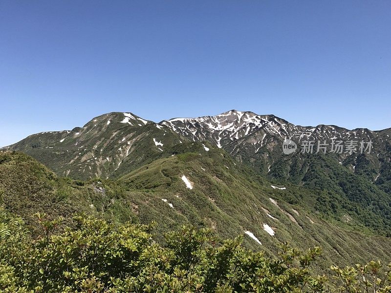 日本别山和长谷山(白山国家公园)