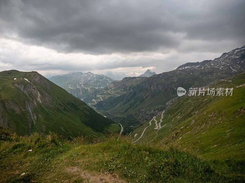 瑞士瓦莱州富尔卡山口