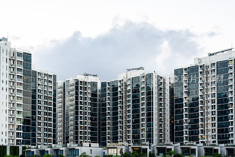 香港将军澳的高层住宅大厦