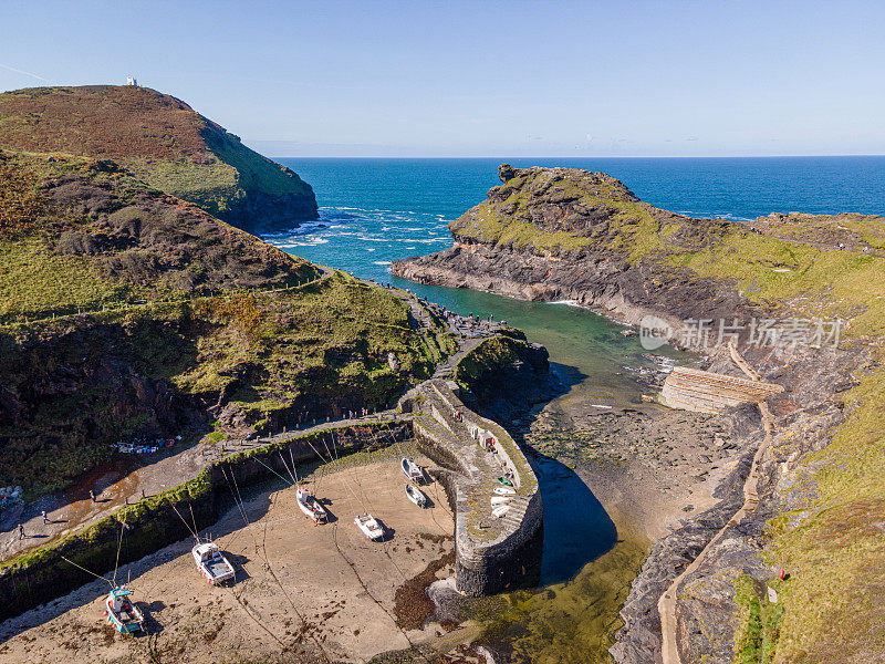 英国康沃尔的Boscastle