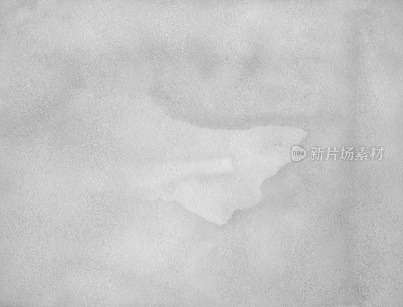 染色和潮湿的白纸垃圾纹理全框架背景