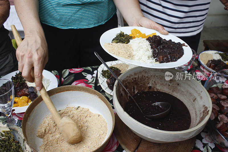 巴西传统菜Feijoada