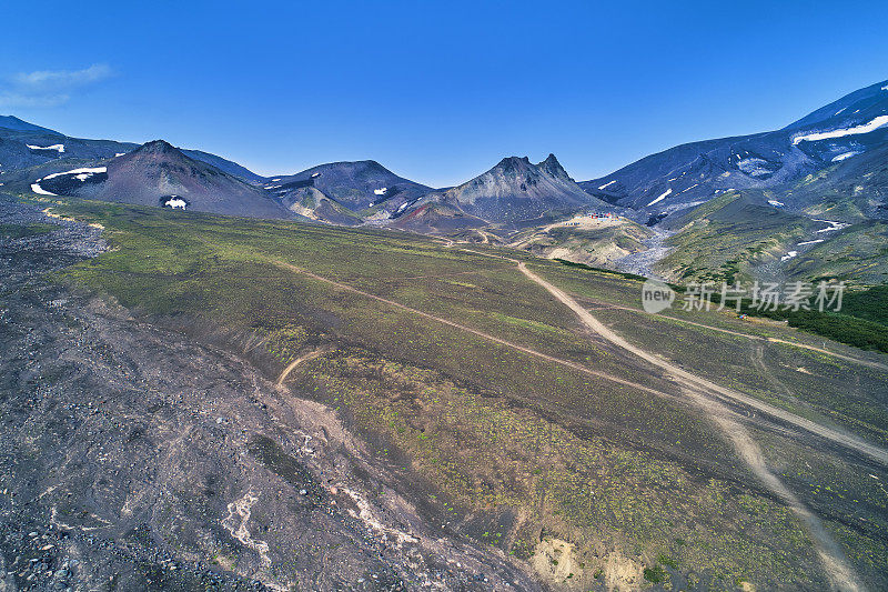 阿瓦钦斯基火山山麓