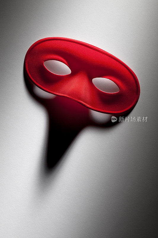 红色的面具