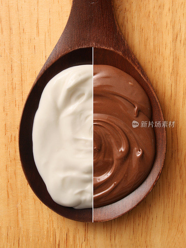 奶油和巧克力涂抹成分