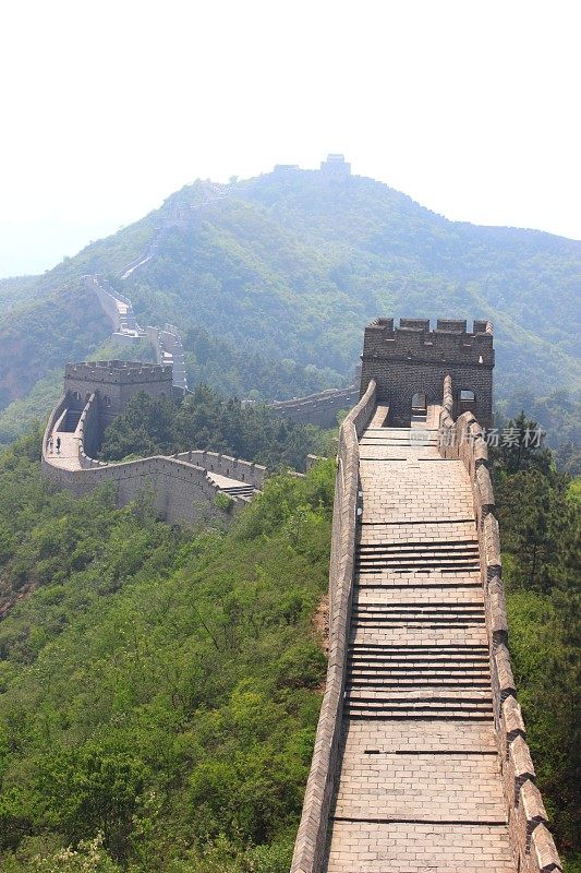 夏天的长城，中国金山岭