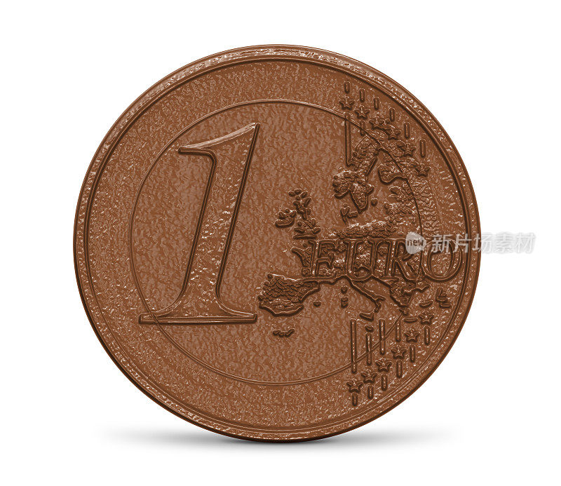 巧克力欧元(包括剪切路径)