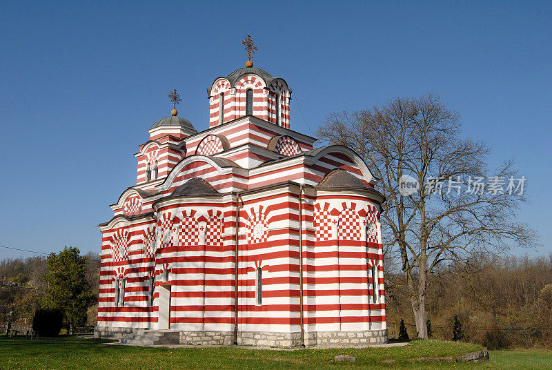 塞尔维亚西布尼察的教堂