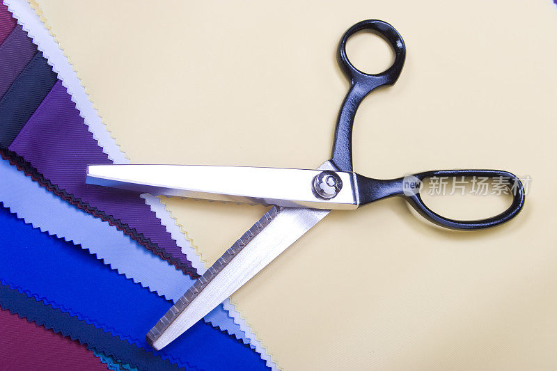 布料和缝纫剪刀