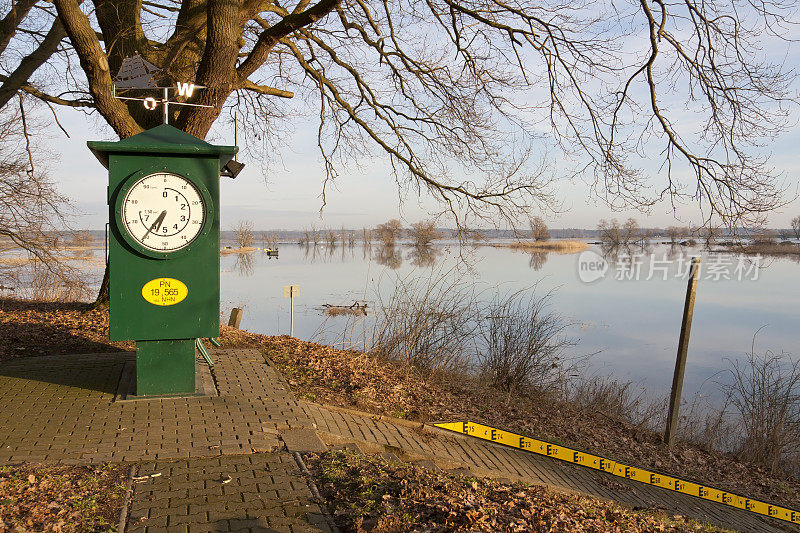 冬季洪水,Hochwasser