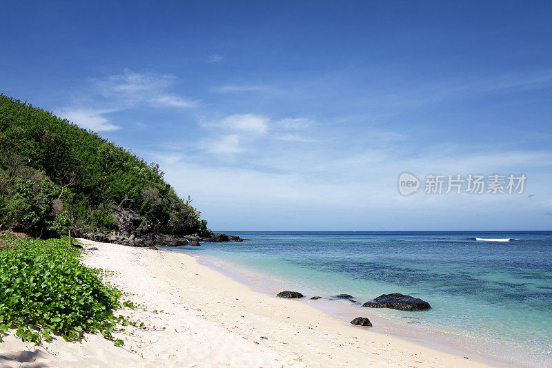 斐济的热带海滩