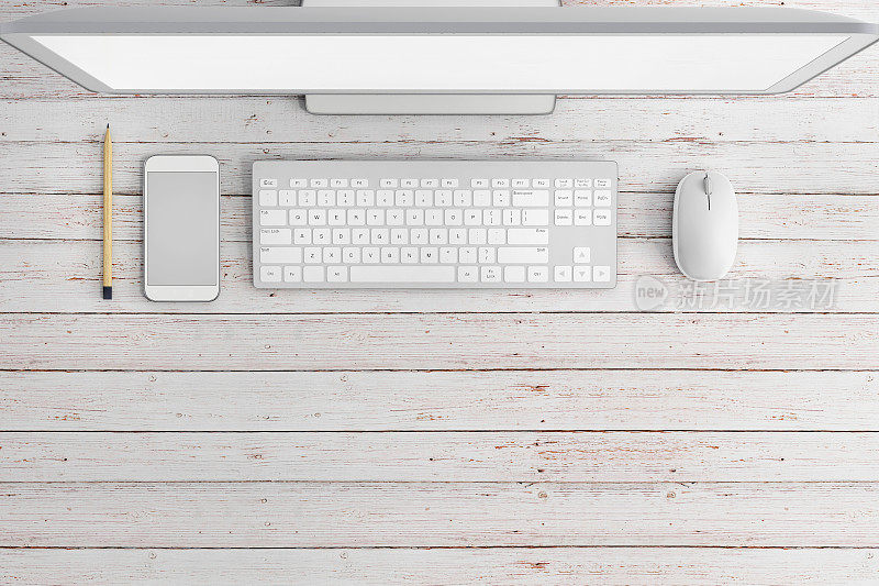 knoling办公室办公桌视图