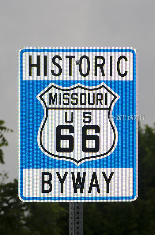 密苏里66号公路标志