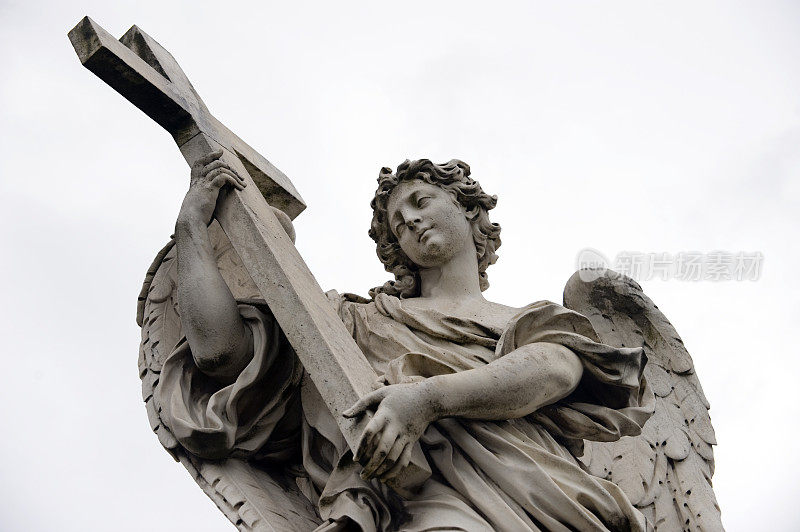 贝尔尼尼天使在罗马的圣安杰洛