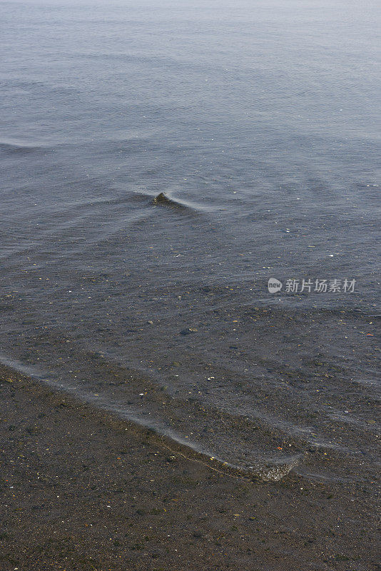 浅海的水面纹理背景