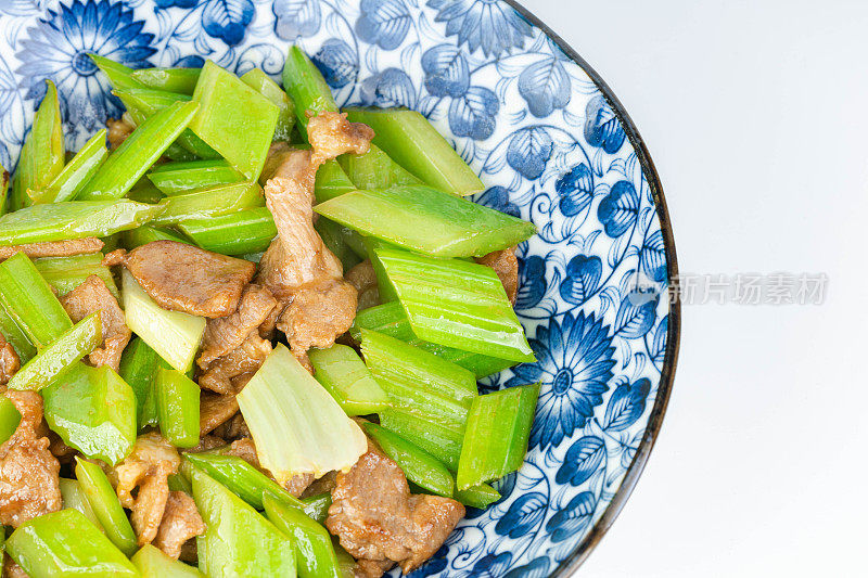 中餐:芹菜炒牛肉