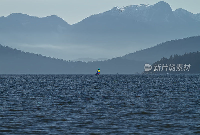 帆船、西温哥华