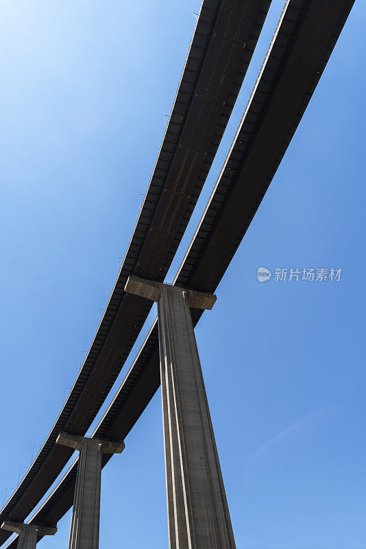 高架桥路底图像背景