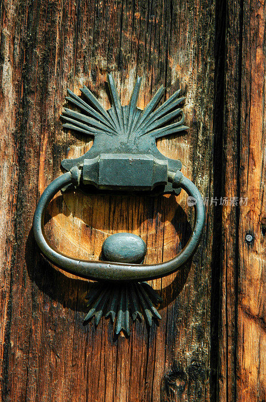 安卡拉老房子的门环