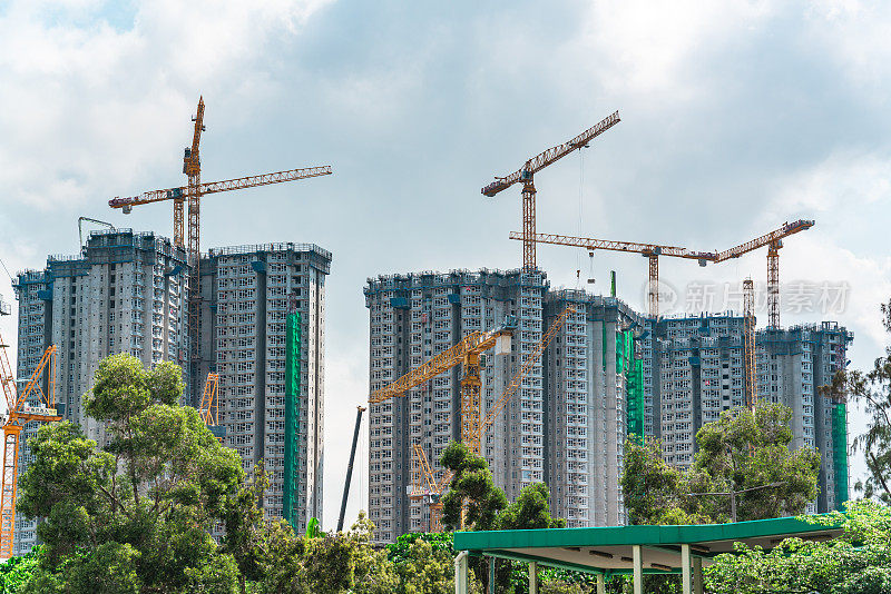 在建高层建筑