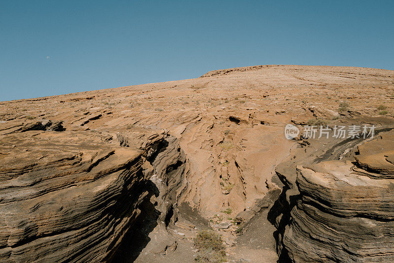 沙漠景观的风景