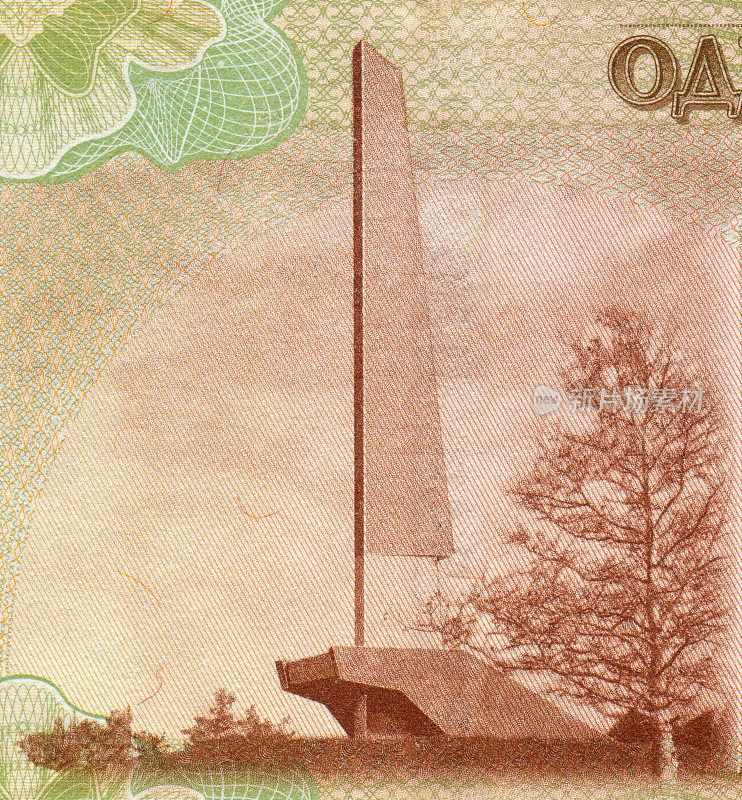 特涅斯特河沿岸货币纪念碑图案设计