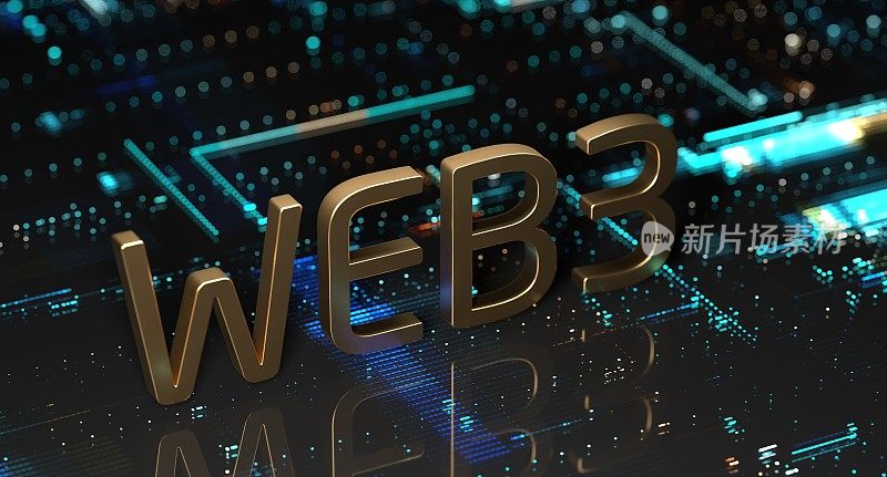 WEB3下一代万维网区块链技术，具有分散的信息、分布式的社交网络