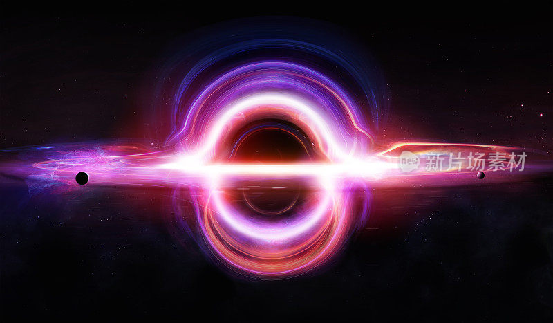 摘要星场黑洞系统具有视界，外太空引力奇点。