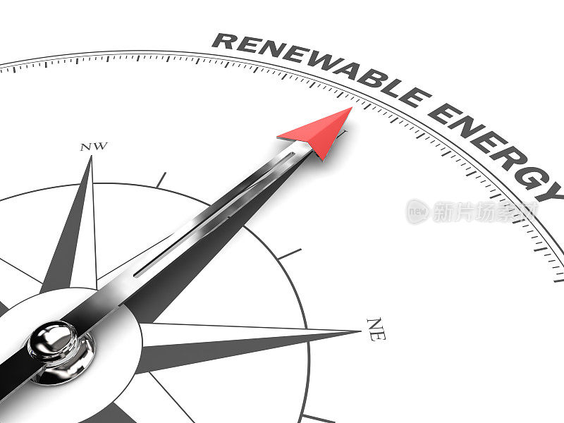 可再生能源高效太阳能电池板目标计划净零排放