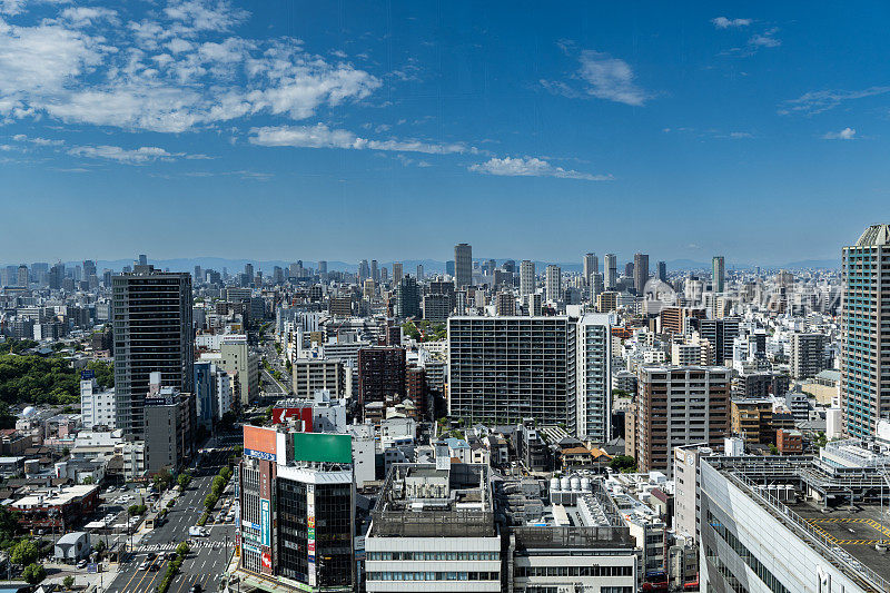 大阪的城市建筑和住宅
