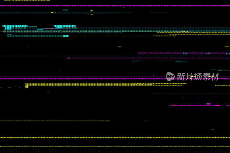 电视噪音和故障。失去信号