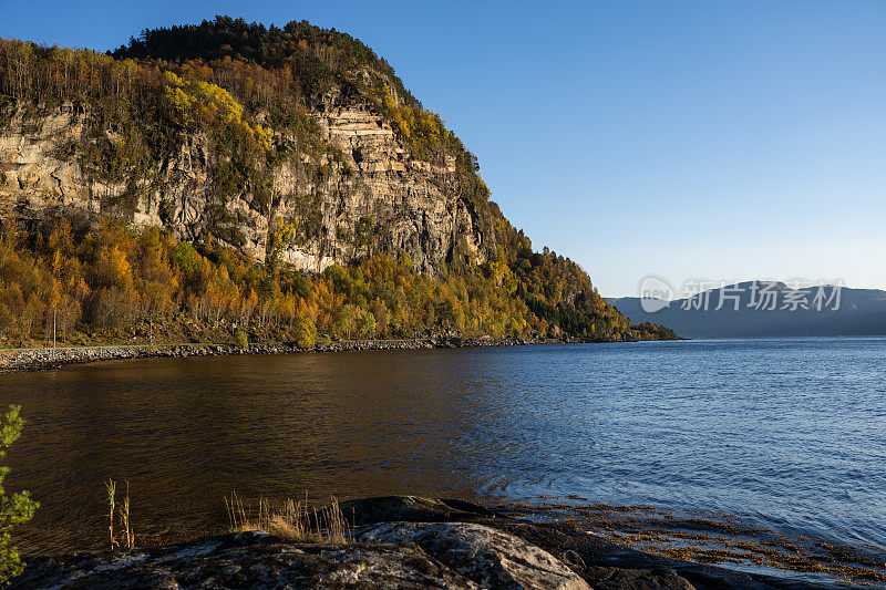 挪威户外风景:峡湾景观