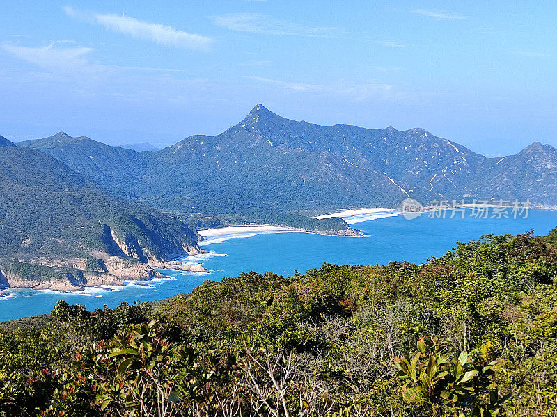 香港西贡东郊野公园尖峰及大浪湾