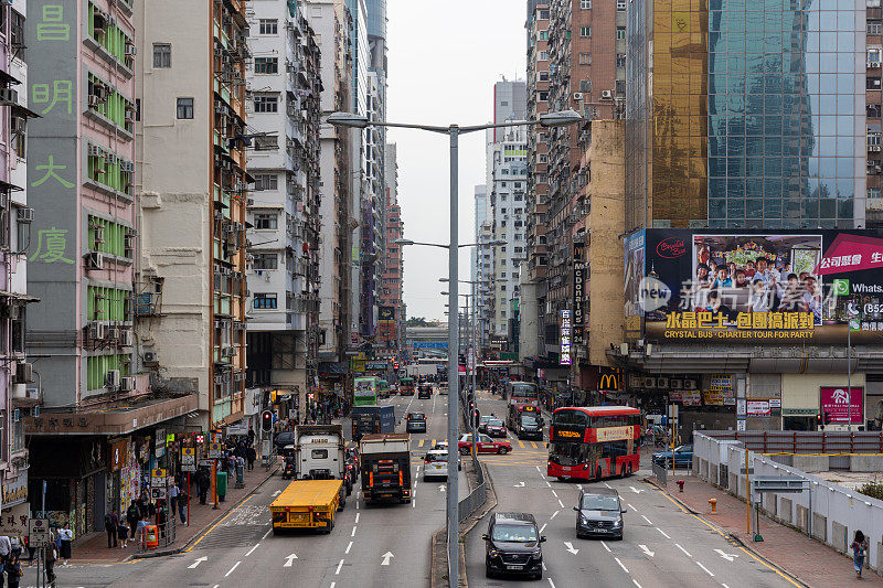 香港九龙的旺角