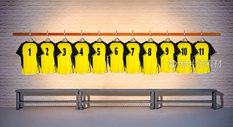 排足球衫黄色1-11
