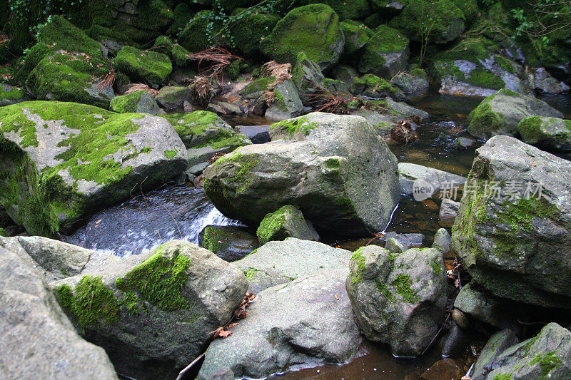 岩石和水