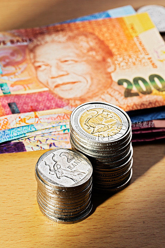南非货币包括新曼德拉纸币和银币
