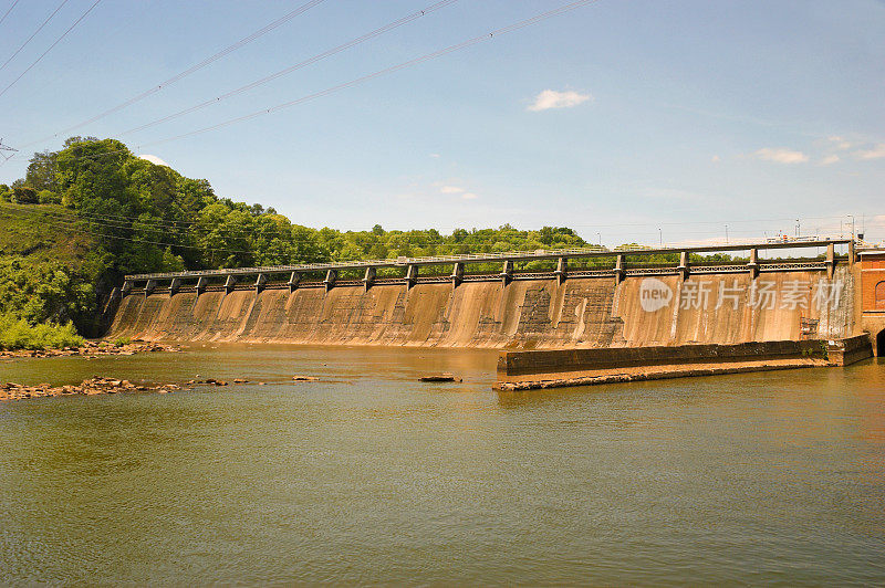 乔治亚州摩根瀑布水电站