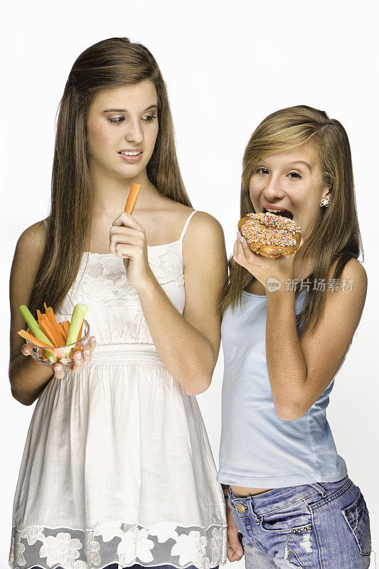 饮食问题和健康vs不健康饮食-嫉妒
